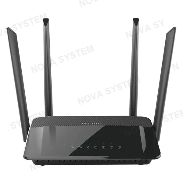 D-LINK D-LINK DIR-822 Router Ethernet Wireless AC1200 Dual Band 2.4/5.0 GHz 1 RJ-45 WAN 4 RJ-45 LAN