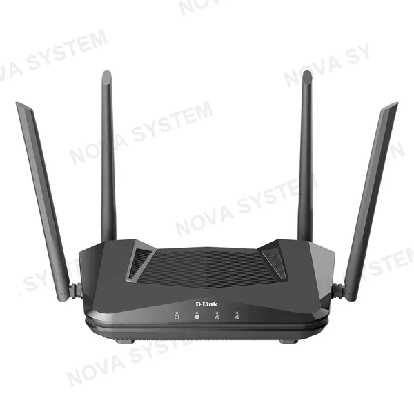 D-LINK D-LINK DIR-X1560 Router Wifi 6 con MU-MIMO y OFDMA compatible con Alexa y Google Assistant