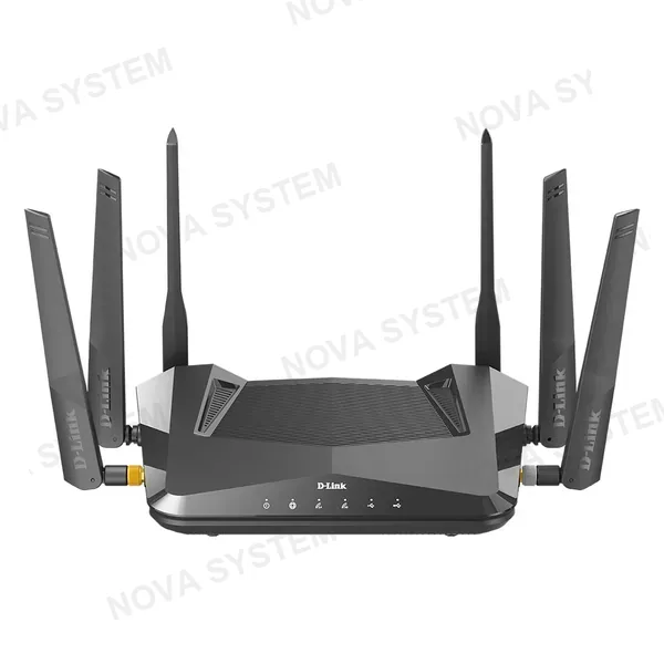 D-LINK D-LINK DIR-X5460 Router Wifi 6 con MU-MIMO y OFDMA 6 antenas compatible con Alexa y Google Assistant