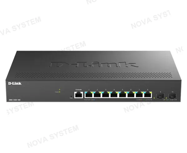 D-LINK D-LINK DMS-1250-10S Switch Smart 10 Puertos 2,5G WIFI6