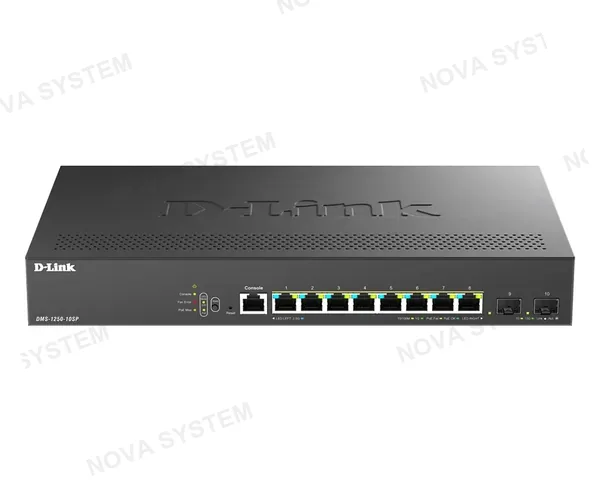 D-LINK D-LINK DMS-1250-10SP Switch PoE 10 Puertos 2,5G WIFI6