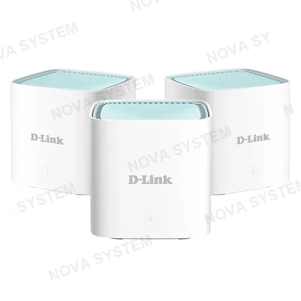 D-LINK D-LINK M15-3 Kit 3 Router Mesh WiFi6 AX1500 Gigabit Doble Banda