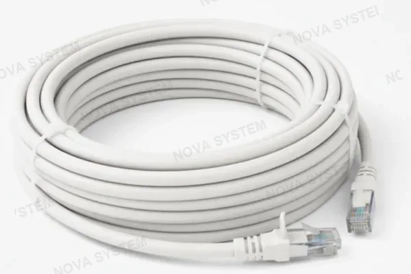 DIXON DIXON 6A-CBHC-WH20 Patch Cord U/FTP Cat. 6A, LSZH, blanco, 20m