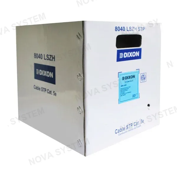 DIXON DIXON 8040 LSZH Cable F/UTP Cat5E Cobre 24AWG Gris 305m