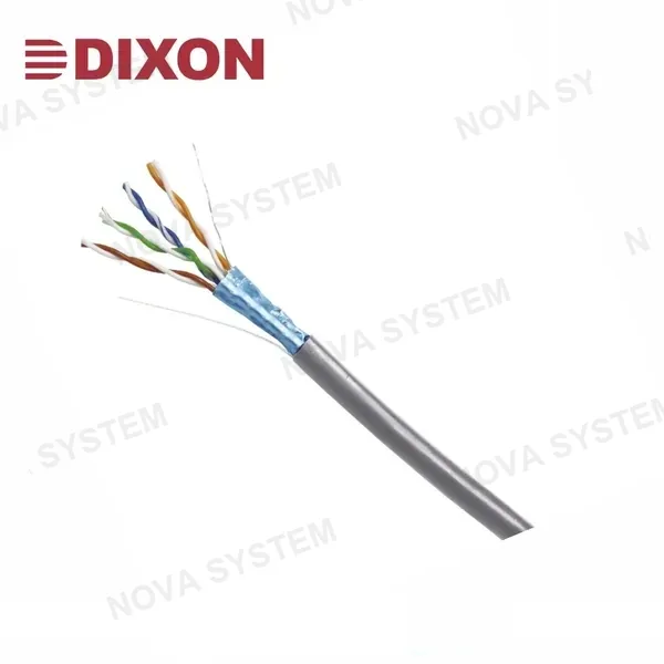 DIXON DIXON 8050 LSZH Cable de red U/UTP Cat 5e , gris, 305m