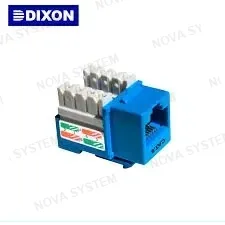 DIXON DIXON KJ88-C6-US/BL Jack RJ45 Cat 6 de poncheo azul