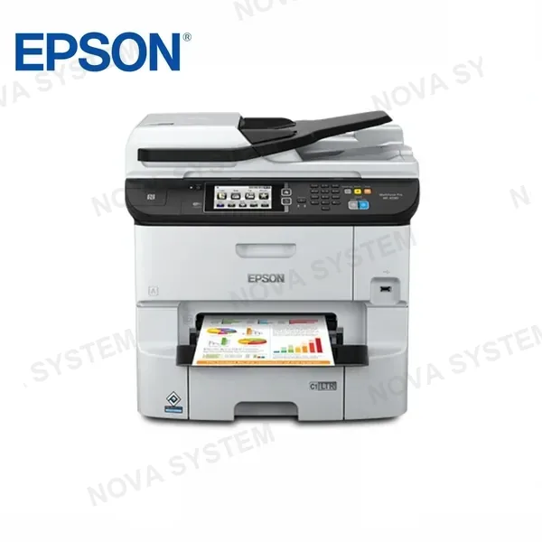 EPSON EPSON C11CD49201 - Multifuncional de tinta Epson WorkForce Pro WF-6590 Imprime Escaner Copia Fax.