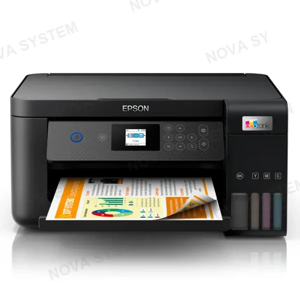 EPSON EPSON C11CJ63301 Impresora multifuncional ECOTANK L4260 WIFI USB Sistema continuo de tinta 3 en 1, copia imprime escanea, Impresión dúplex, amplia y reduce