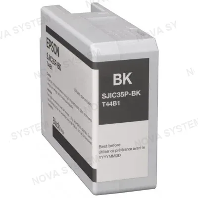 EPSON EPSON C13T44B120 Cartucho de Tinta Negra para Impresora SJIC35P-K