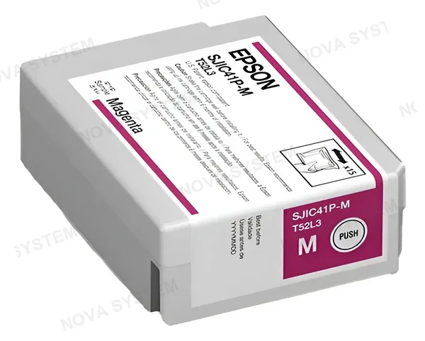 EPSON EPSON C13T52L320 Cartucho de Tinta Magenta para Impresoras ColorWorks