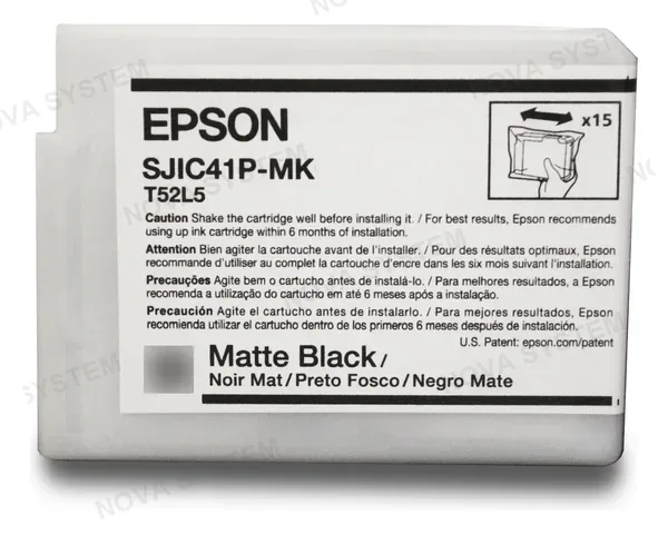 EPSON EPSON C13T52L520 Cartucho de Tinta Negra Mate para ColorWorks