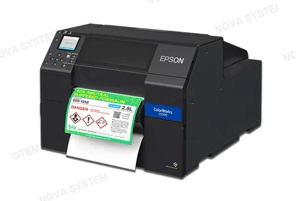 EPSON EPSON C31CH77201 Impresora de Tinta ColorWorks CW-C6500P 8" 25,4 mm hasta 215,9 mm, Res1200 ppp