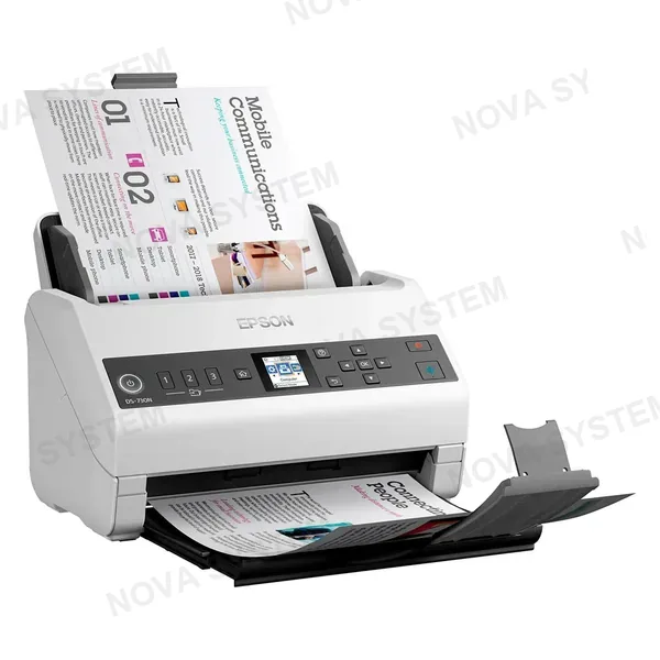 EPSON EPSON DS-730N Escáner de Documentos a Color 80 ipm Dúplex y en Red B11B259201
