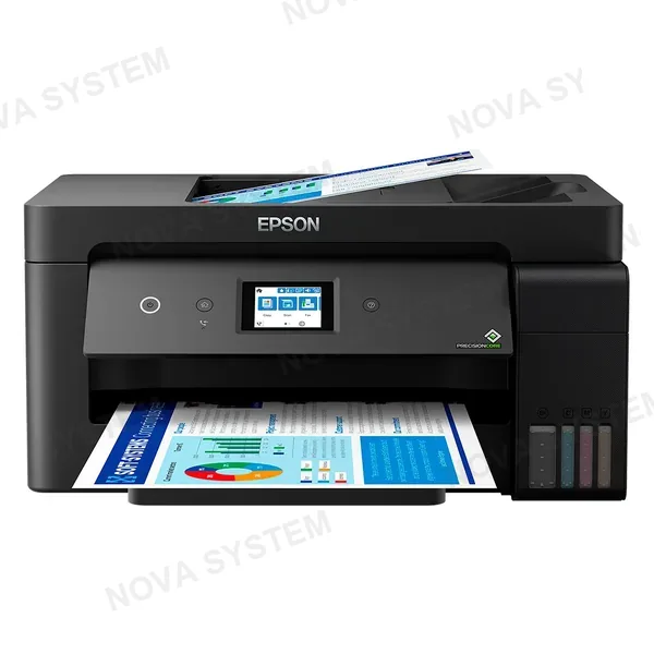 EPSON EPSON ECOTANK L14150 Impresora Multifuncional de tinta continua, Imprime, Escanea, Copia, Fax, Wifi, USB, Ethernet (C11CH96303)