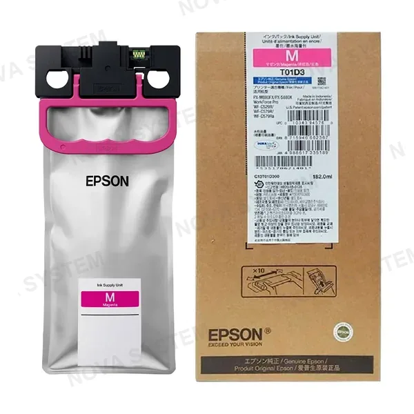 EPSON EPSON T01D300 Bolsa de Tinta Magenta Durabrite Ultra T01D (M)