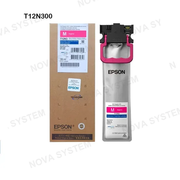 EPSON EPSON T12N300 Bolsa de Tinta Durabrite Magenta