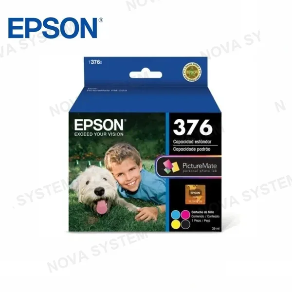 EPSON EPSON T376020-AL Cartucho fotográfico 4 colores, para Epson PictureMate 525 Series