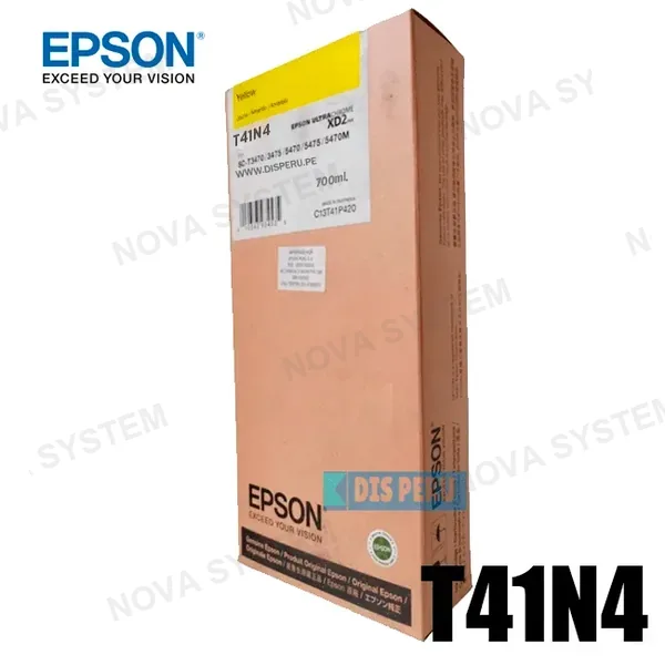 EPSON EPSON T41N420 Cartucho de Tinta T41N UltraChrome XD2 700ml