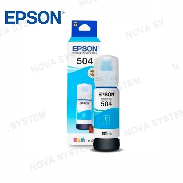 EPSON EPSON T504220-AL Botella de Tinta Cian