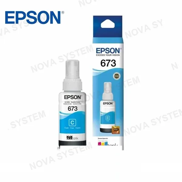 EPSON EPSON T673220-AL Botella de Tinta Cian 70 ML
