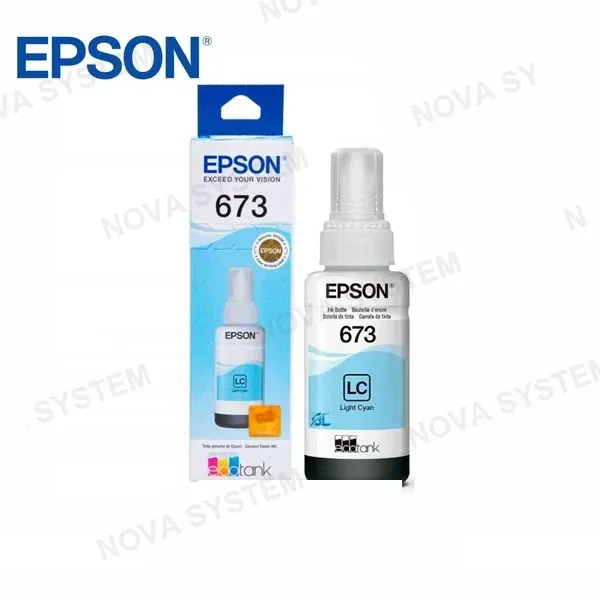 EPSON EPSON T673520-AL Botella de Tinta Cian Claro 70ML