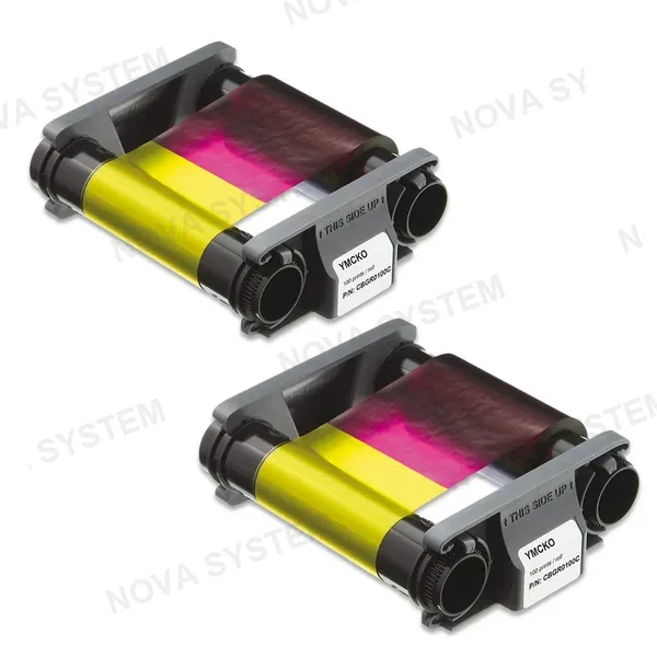 EVOLIS EVOLIS CBGR0100C YMCKO Ribbon cartucho de cinta de color 100 impresiones