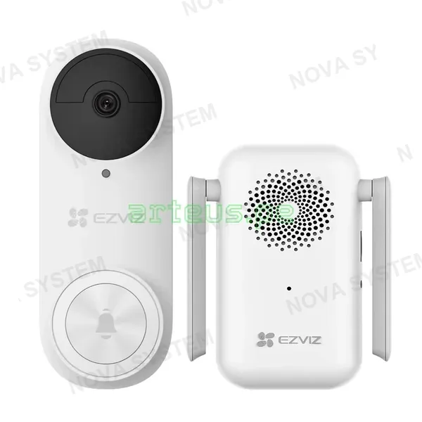 EZVIZ EZVIZ DB2 Pro Kit Video Portero WIFI Cámara 2K con Batería