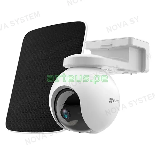 EZVIZ EZVIZ EB8 4G LTE Cámara de Seguridad PT Exterior 3MP 2K con Panel Solar