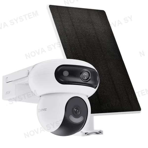 EZVIZ EZVIZ HB90 Dual KIT Cámara de Seguridad WIFI 2K+ 4MP+4MP Con Panel Solar