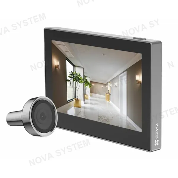 EZVIZ EZVIZ HP2 Mirilla Ojo Mágico de Puerta Inalámbrica WIFI con Pantalla 4.3