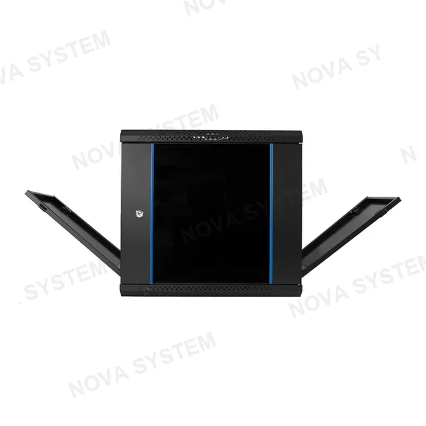 FINEN FINEN W1-5409 Gabinete de Pared 9RU 501 x 540 x 400mm c/ Puerta de Vidrio