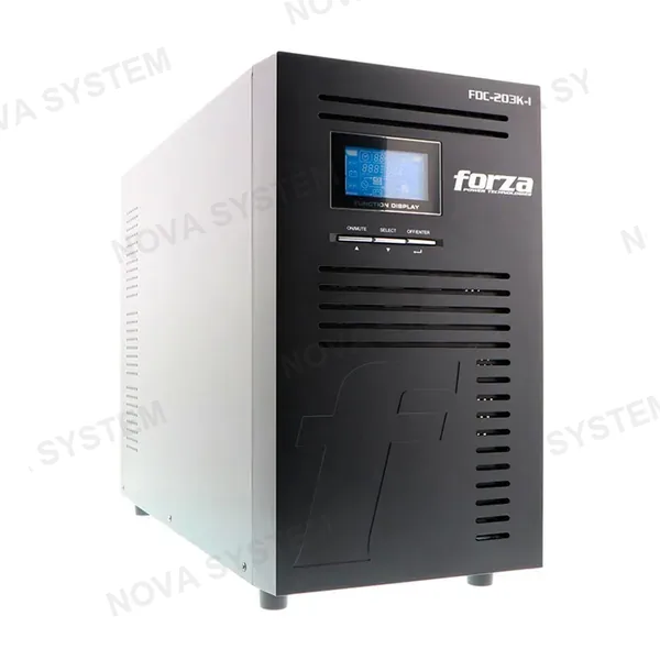 FORZA FORZA FDC-203K-I UPS Online 3000VA 3000W Senoidal 9 Salidas