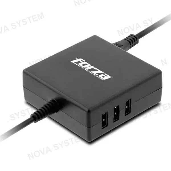 FORZA FORZA FNA-790 Cargador Adaptador Universal para Laptop 90W 3USB