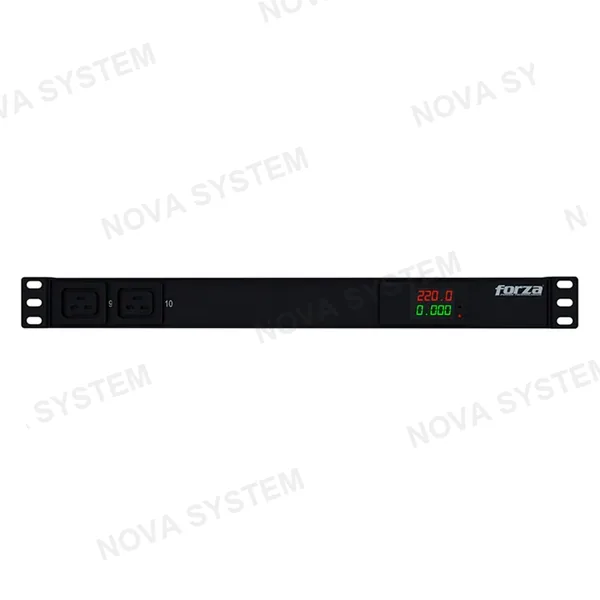 FORZA FORZA FPD-1012M1U PDU Medible 4000W 10 tomas 1RU