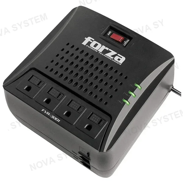 FORZA FORZA FVR-3002 Estabilizador Regulador de voltaje 3000VA 1500W 4 tomas