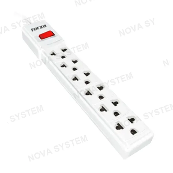FORZA FORZA PS-001W Regleta Supresor de Pico 2200W 6 tomas 220V