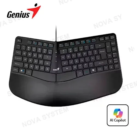 GENIUS GENIUS ERGO KB-700 Teclado Ergo copilot USB SP negro 31310053401