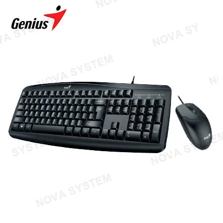 GENIUS GENIUS KM-200 Kit Teclado + Mouse smart USB multimedia SP negro 31330003401