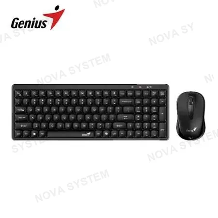 GENIUS GENIUS LUXEMATE Q8100 Kit de Teclado y Mouse Inalambrico