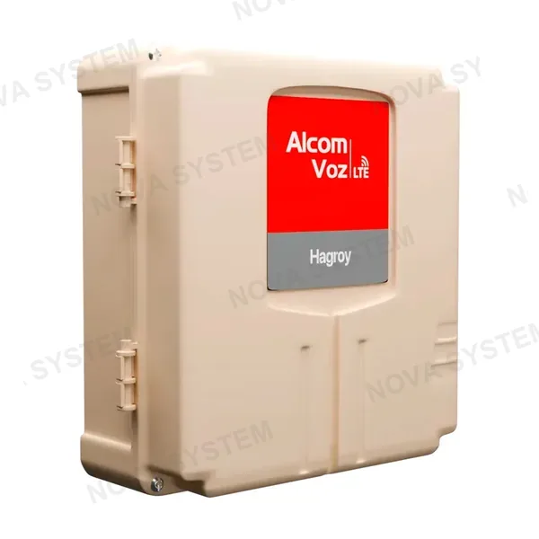HAGROY HAGROY HG-AC-ALMVZ4G Alarma Comunitaria ALCOM VOZ 4G Smart 500 Usuarios APP iHagroy