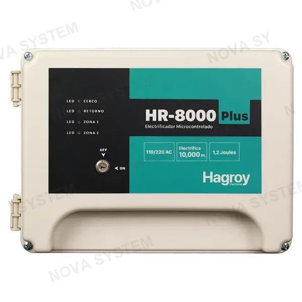 HAGROY HAGROY HG-HR8000PLUS-220 Energizador Industrial 10,000m 1.2Jouls