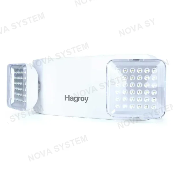 HAGROY HAGROY HG-LD72SMD-DC4A Luz de Emergencia 72 Leds Autonomía 12Horas