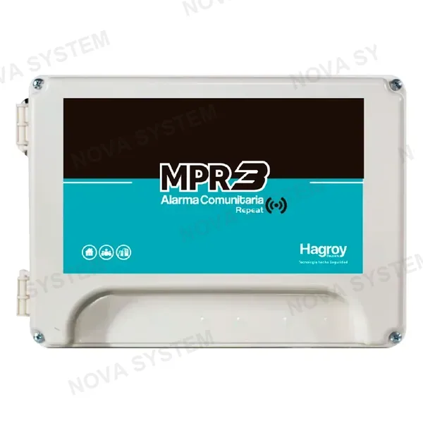 HAGROY HAGROY HG-MPR3-REPEAT-220 Alarma Comunitaria Inalámbrica RF