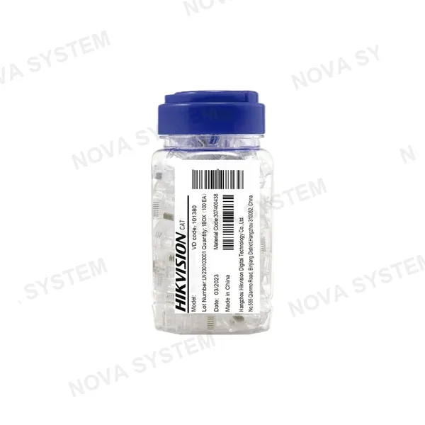 HIKVISION HIKVISION DS-1M6UA-15U 100-Pack Conector Plug RJ45 Cat6 100unid