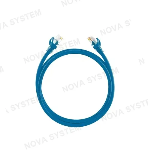HIKVISION HIKVISION DS-1NP6UEC0-0.5M Patch Cord Cable de Red UTP Cat6 24AWG Azul 0.5m