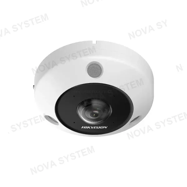HIKVISION HIKVISION DS-2CD6365G1-IVS Fisheyes Cámara de Seguridad Ojo de Pez IP 6MP IR15 Audio