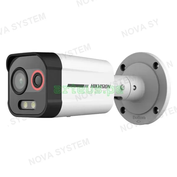 HIKVISION HIKVISION DS-2TD2608-1/QA/FP Cámara de Seguridad IP 4MP Térmico IR30 Alarma Acusense