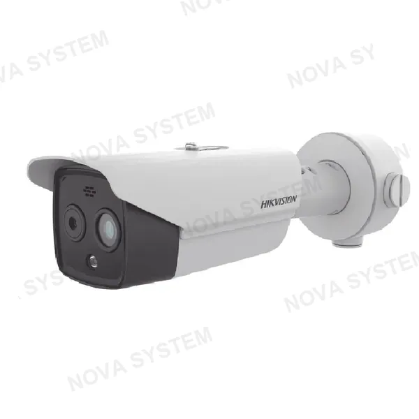 HIKVISION HIKVISION DS-2TD2628-10/QA Cámara de seguridad IP térmica tubo doble lente 2MP/4MP IR30