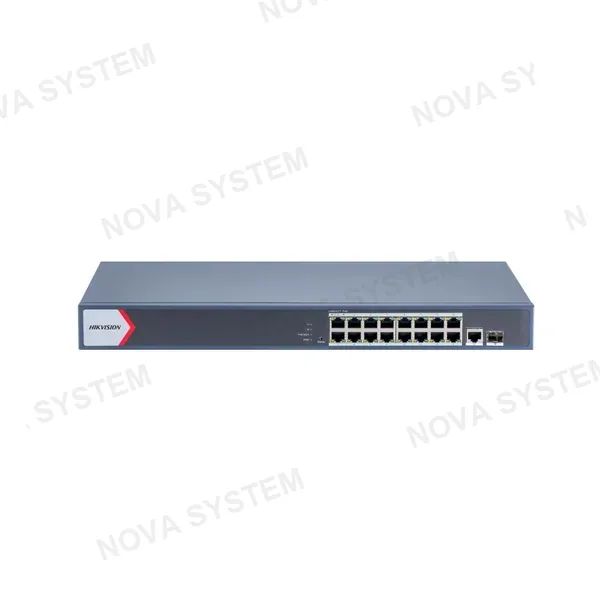 HIKVISION HIKVISION DS-3E1518P-EI Switch Administrable 16 Puertos PoE Gigabit + 2SFP 230W 300m