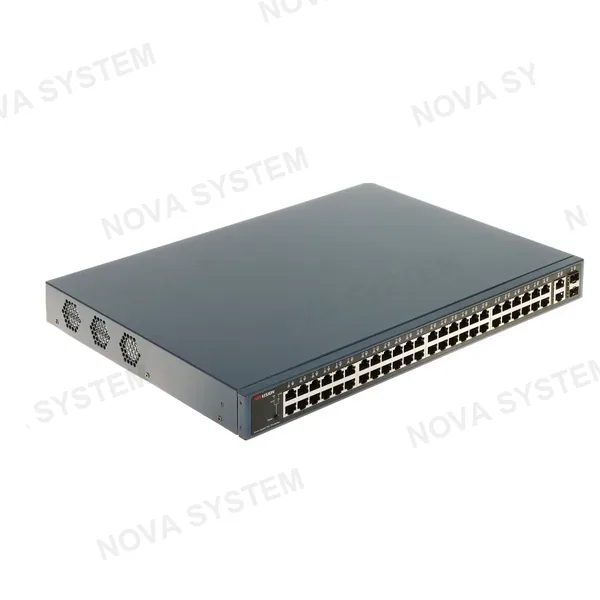 HIKVISION HIKVISION DS-3E1552P-SI Swtich Smart Administrable 48 Puertos PoE Gigabit +2SFT 470W Watchdog
